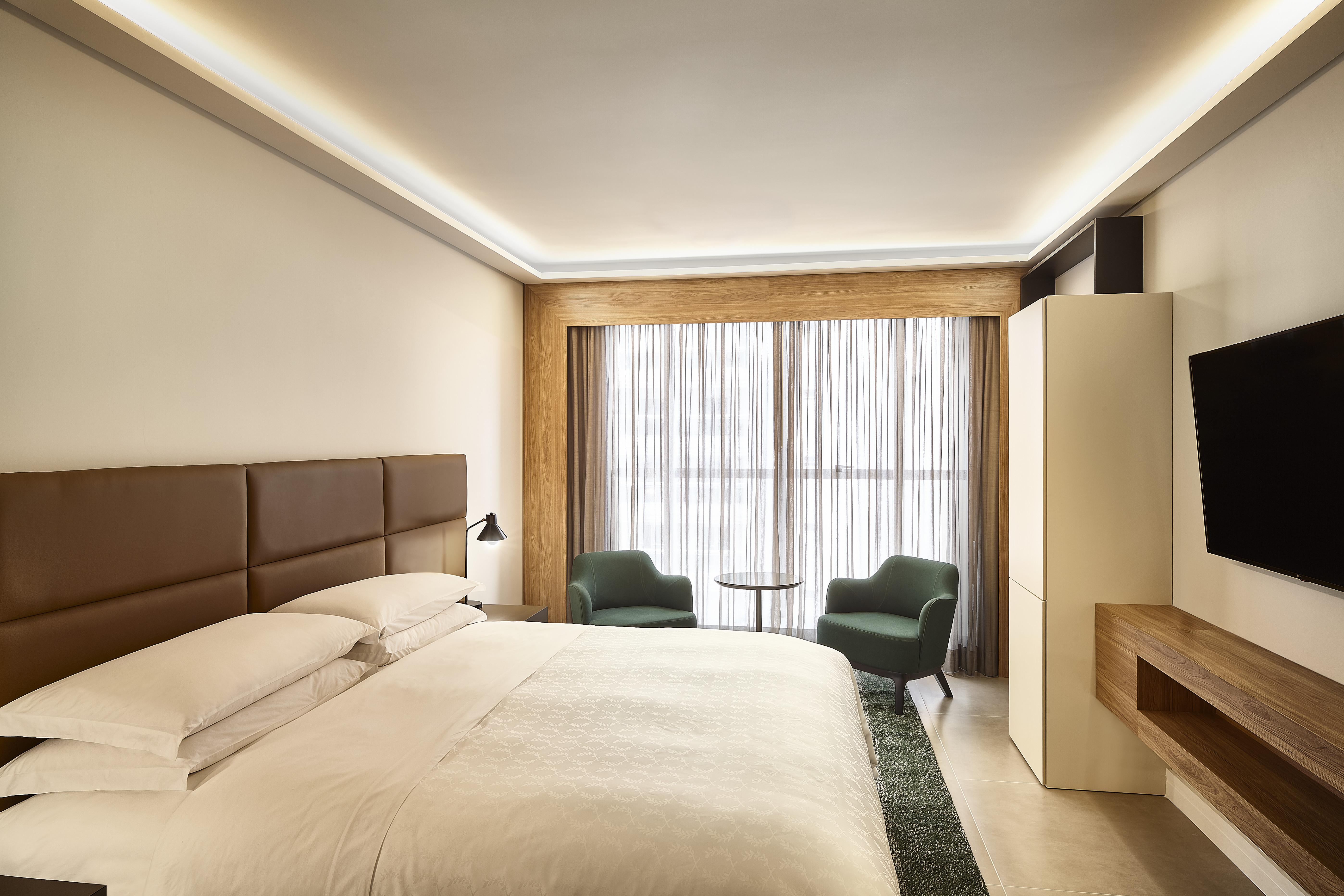喜来登桑托斯酒店 外观 照片 A guest room at the hotel