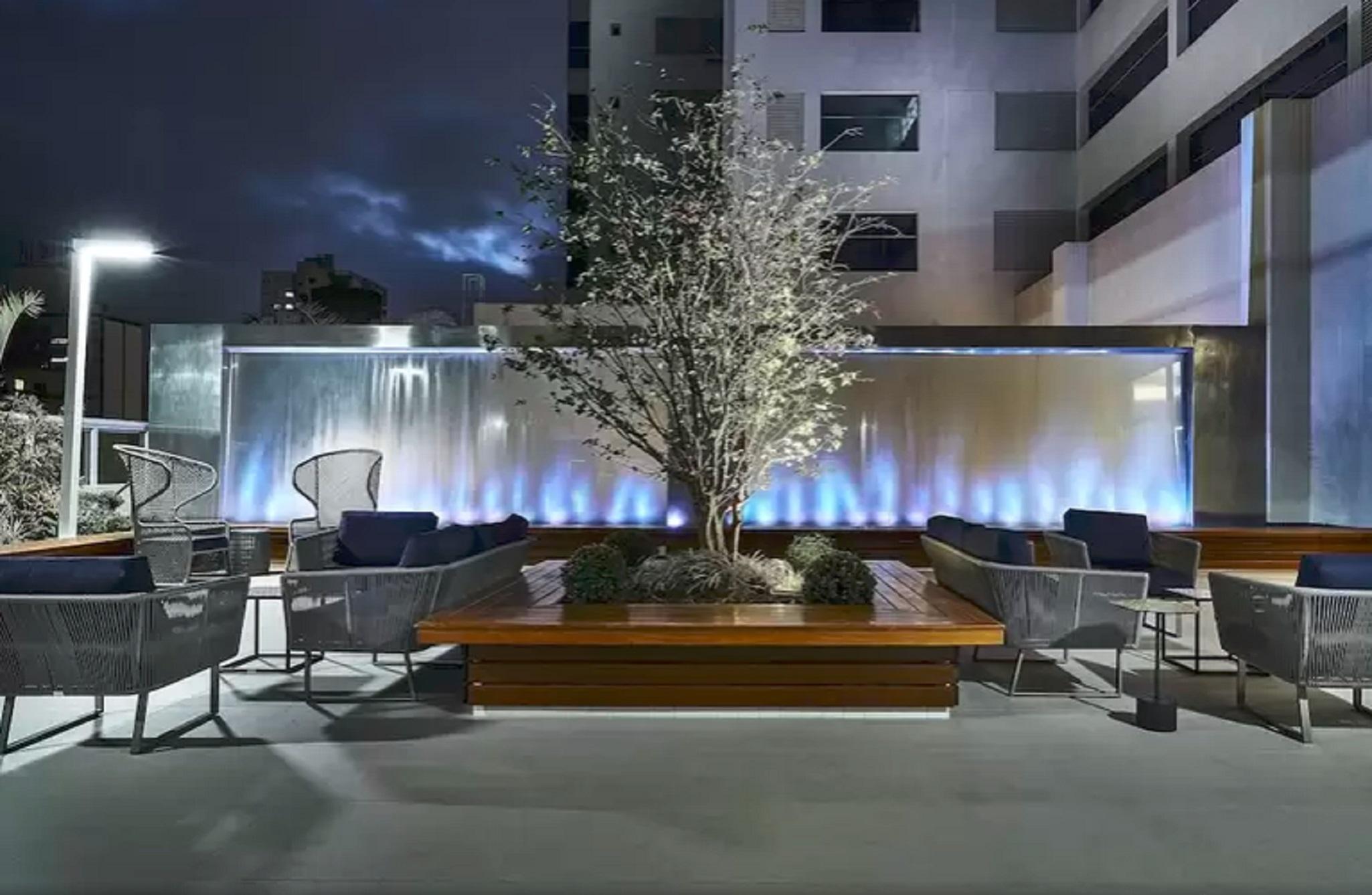 喜来登桑托斯酒店 外观 照片 The Sky Bar