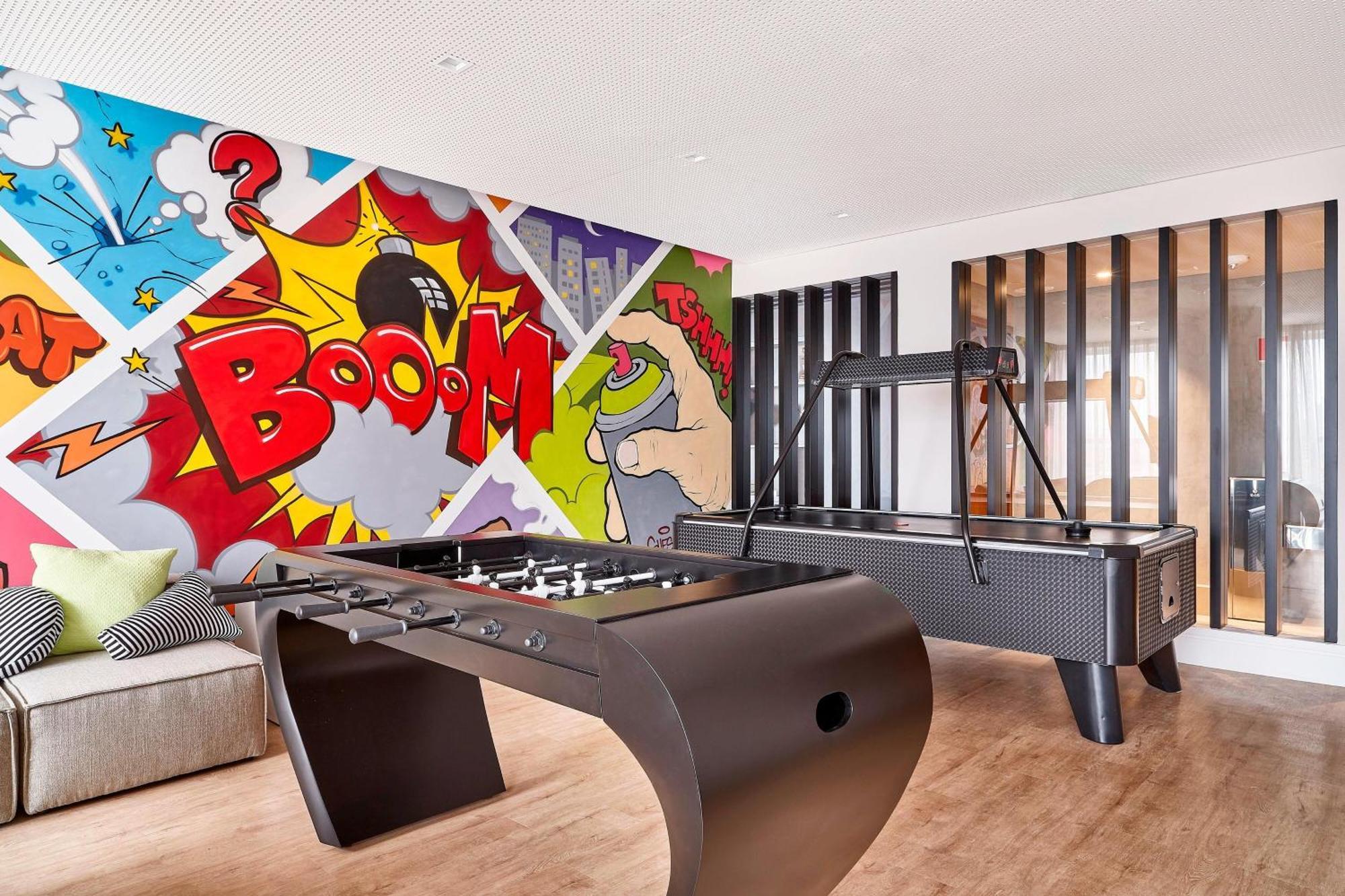 喜来登桑托斯酒店 外观 照片 The games room