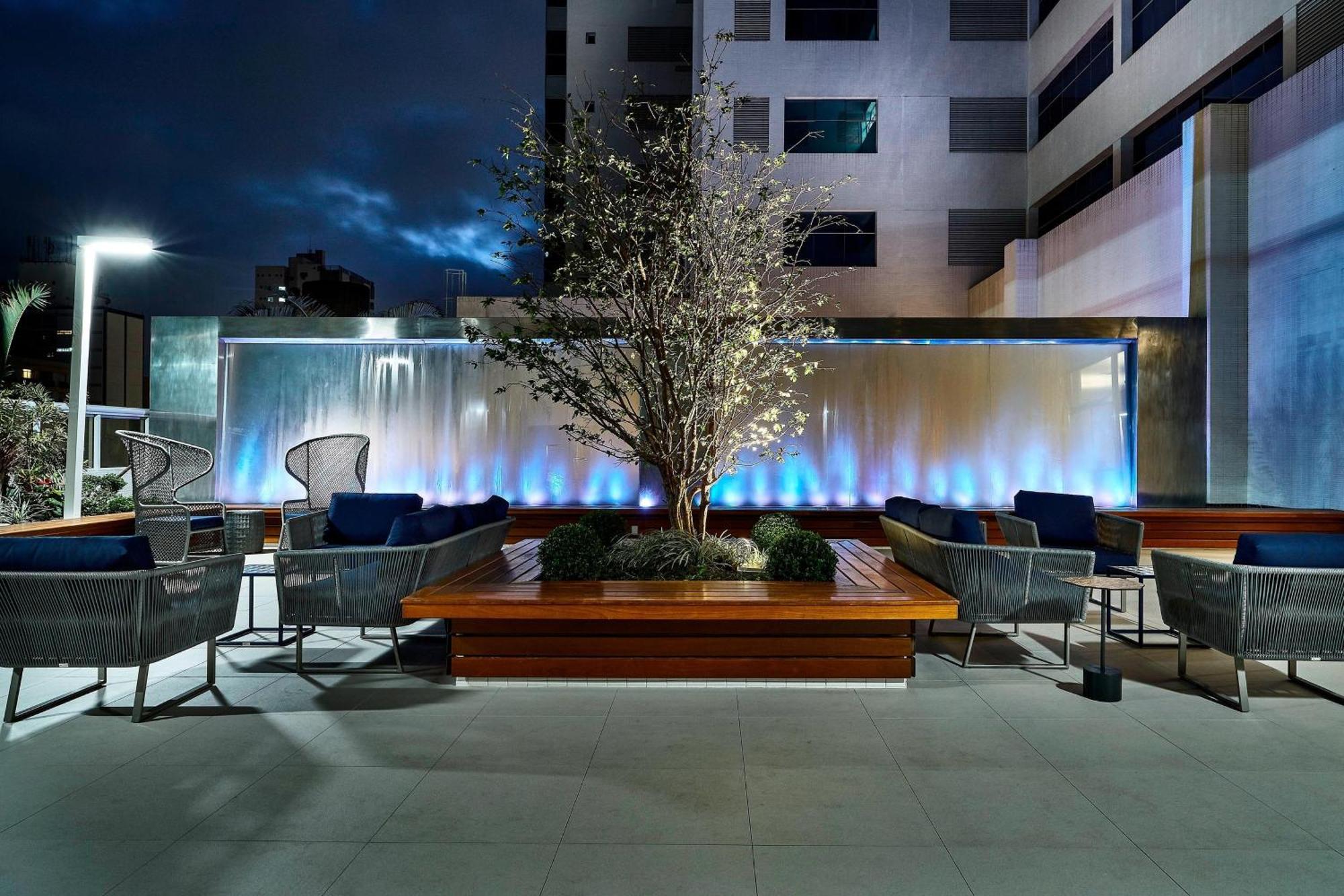 喜来登桑托斯酒店 外观 照片 The Sky Bar