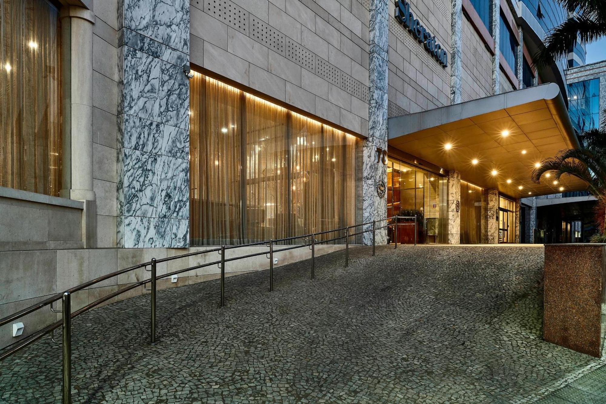 喜来登桑托斯酒店 外观 照片 Entrance