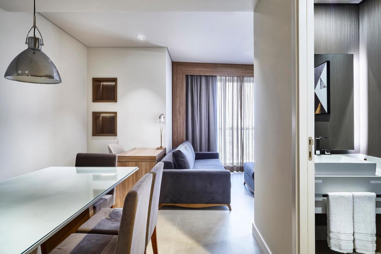 喜来登桑托斯酒店 外观 照片 A typical room at the hotel